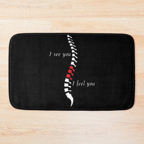 Item preview, I See You I Feel You Spine Back Pain Chronic Pain Awareness Spoonie Warrior Gift designed and sold by Feline Rockstars.