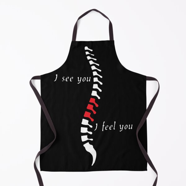 Item preview, I See You I Feel You Spine Back Pain Chronic Pain Awareness Spoonie Warrior Gift designed and sold by Feline Rockstars.