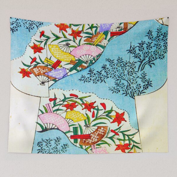 Item preview, Lilies and Fans in Bloom - Enhanced designed and sold by WheelieGdArt.