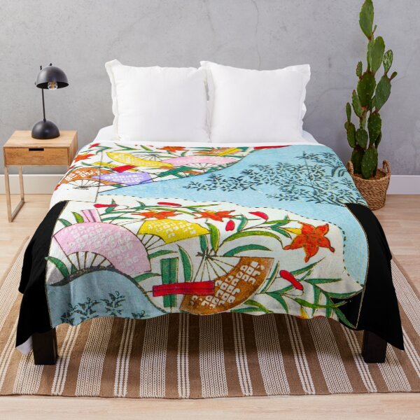 Item preview, Lilies and Fans in Bloom - V2 - Enhanced designed and sold by WheelieGdArt.