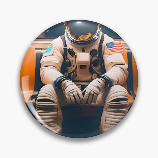 Item preview, Astronaut in the subway designed and sold by ICONICASTUDIO.