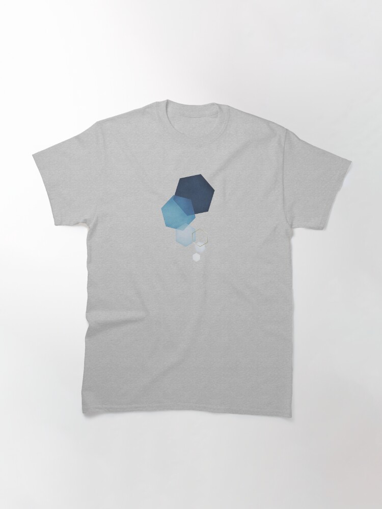 Dark geometric mountain T-Shirt by Jms - Pixels