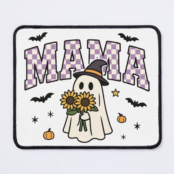 Item preview, Mama Ghost Halloween Sunflower Witch – Cute Spooky Fall Design designed and sold by FeliaDesign.