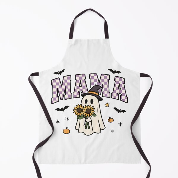 Item preview, Mama Ghost Halloween Sunflower Witch – Cute Spooky Fall Design designed and sold by FeliaDesign.