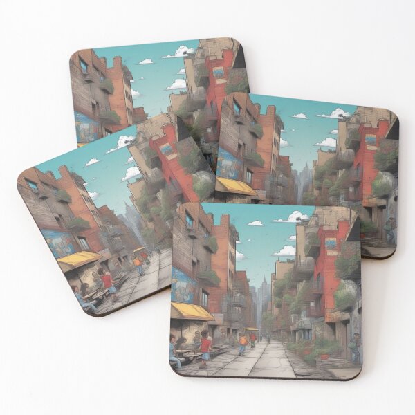 Item preview, Old City street art designed and sold by JALNERVION SHOP.