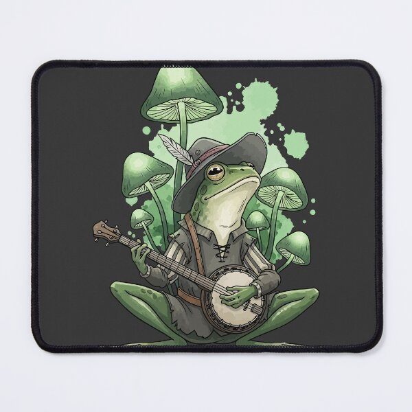 Item preview, Cute Cottage Frog Sticker - Goblincore & Mushroom Aesthetic designed and sold by StudioJohan.