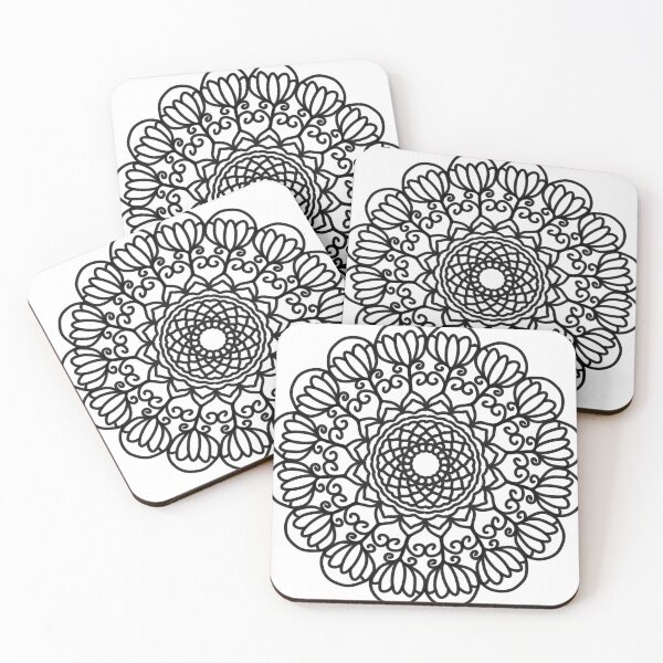 Item preview, Circular Foral Mandala designed and sold by GraceSerene.