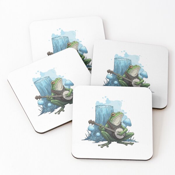 Item preview, Ding Hu Style Frog Sticker - Cute Cottagecore Toad designed and sold by StudioJohan.