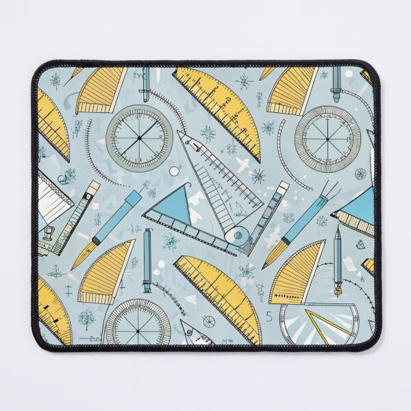 Item preview, Geometric & Mathematical School Supplies Seamless Pattern designed and sold by Vision Crafted.