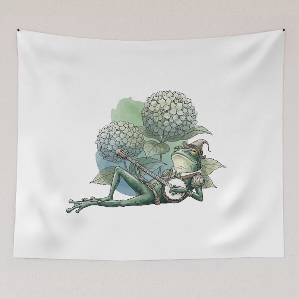 Item preview, Aesthetic Goblincore Froggy Sticker - Cute Cottage Design designed and sold by StudioJohan.