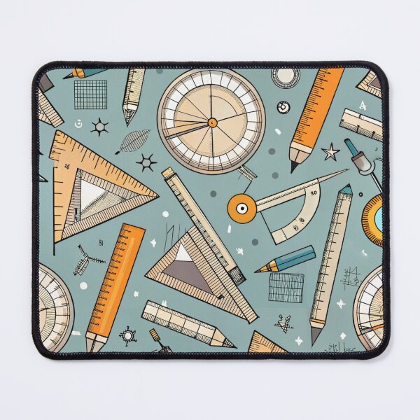 Item preview, Vintage Drafting and Geometry Tools Seamless Pattern designed and sold by Vision Crafted.