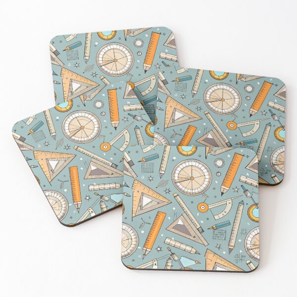 Item preview, Vintage Drafting and Geometry Tools Seamless Pattern designed and sold by Vision Crafted.