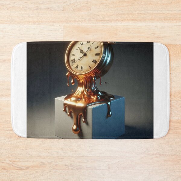 Item preview, Dreamlike Surreal Time – Melting Clock Artwork designed and sold by ashokreddy343.