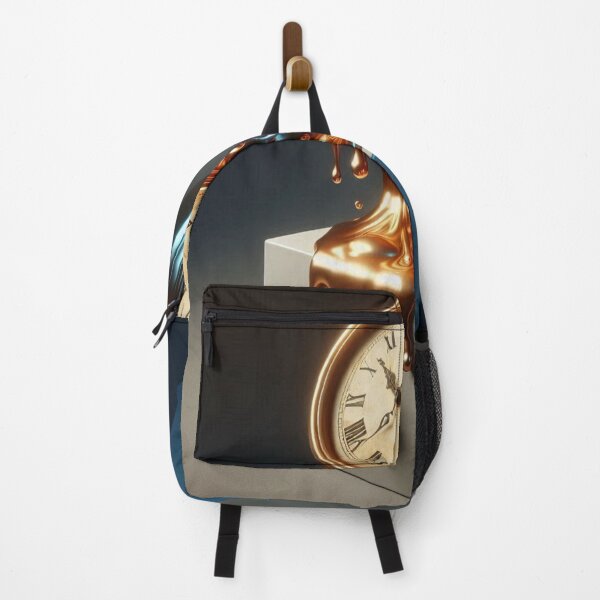Item preview, Dreamlike Surreal Time – Melting Clock Artwork designed and sold by ashokreddy343.