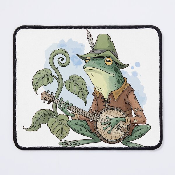 Item preview, Cottage Frog Sticker Art - Funny Froggy Meme & Goblincore designed and sold by StudioJohan.