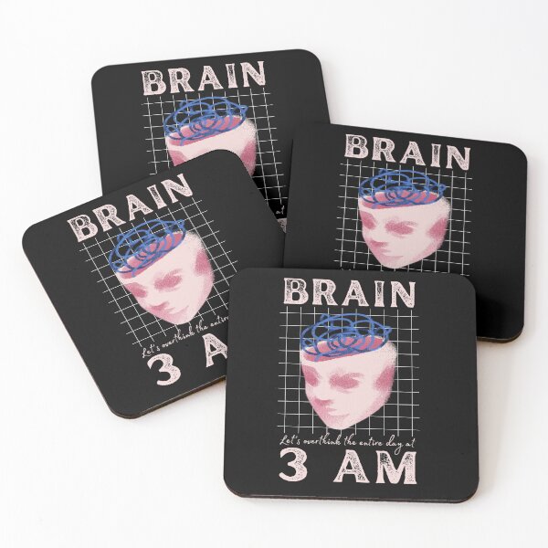 Item preview, Overthinking Brain at 3AM designed and sold by DesignDazzles.
