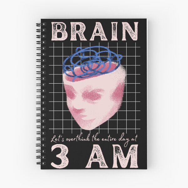 Item preview, Overthinking Brain at 3AM designed and sold by DesignDazzles.