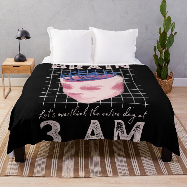 Item preview, Overthinking Brain at 3AM designed and sold by DesignDazzles.