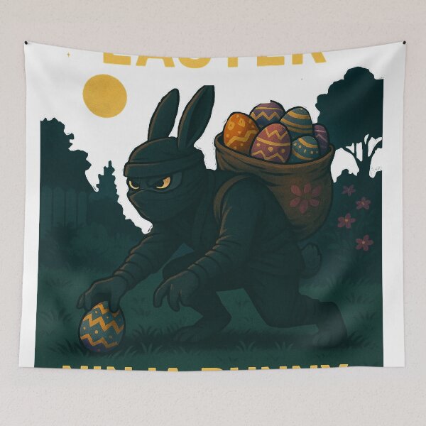 Item preview, Ninja Bunny: Masters of Egg-Fu designed and sold by Boldolka.