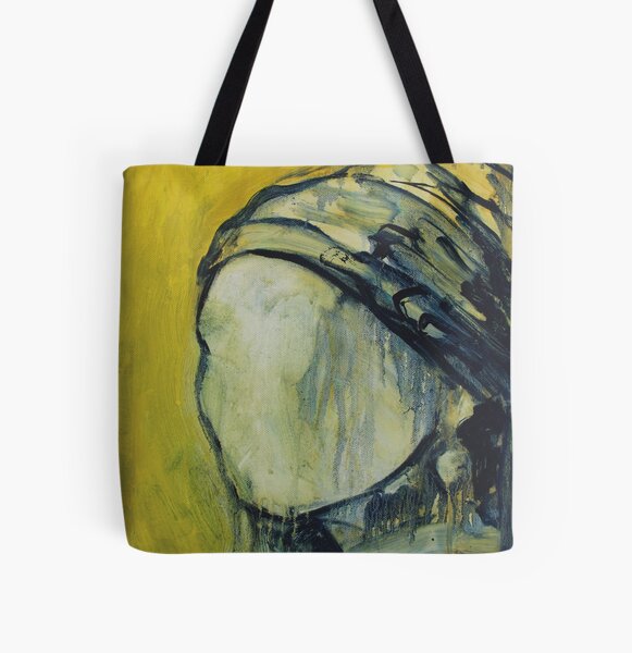 Absence Girl with a pearl earring All Over Print Tote Bag