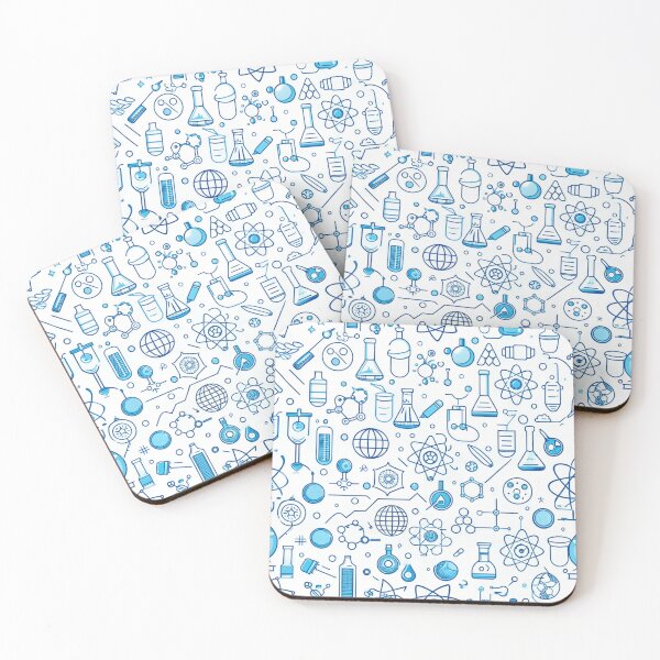 Item preview, Scientific Lab Equipment Seamless Pattern designed and sold by Vision Crafted.