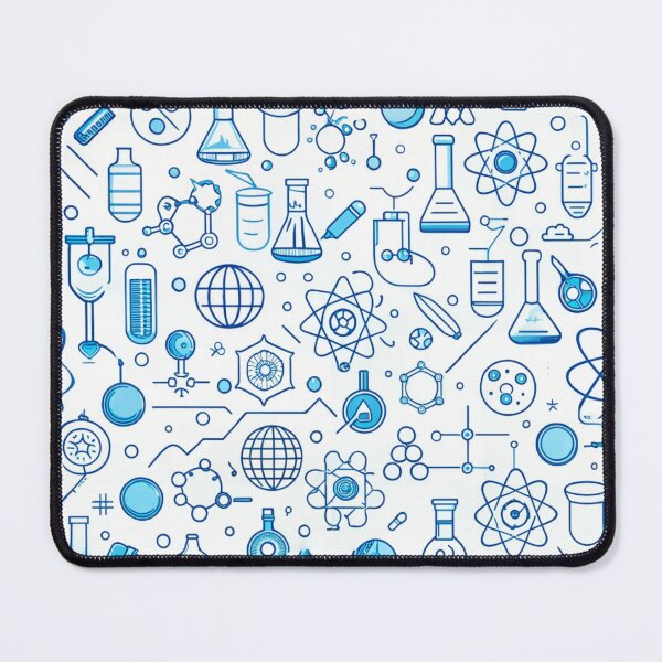 Item preview, Scientific Lab Equipment Seamless Pattern designed and sold by Vision Crafted.