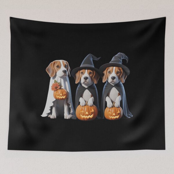 Item preview, Beagle Ghost Halloween Dog Lovers designed and sold by brynatshop.