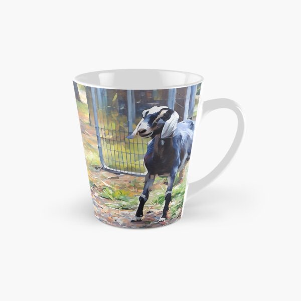 Item preview, watercolor blue moon and her sister Dakota Nubian goat family   designed and sold by RobynPeters1836.