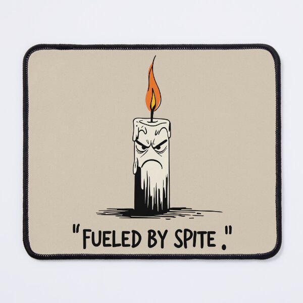Item preview, Fueled by Spite – The Ultimate Motivational Candle designed and sold by FocusChillax.