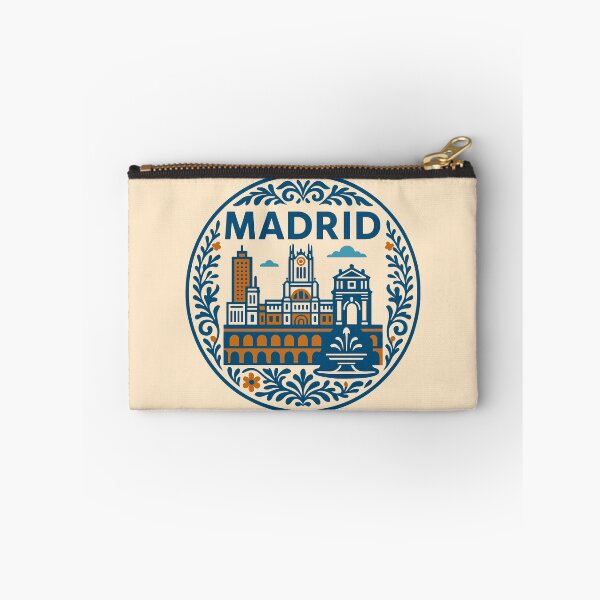 Item preview, Madrid Vintage Travel Poster designed and sold by rogue-design.