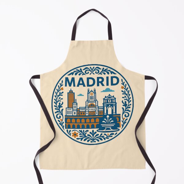 Item preview, Madrid Vintage Travel Poster designed and sold by rogue-design.
