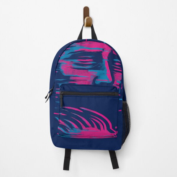 Item preview, Glitchcore Face – Neon Surreal Distorted Digital Art designed and sold by WojcikDesigners.