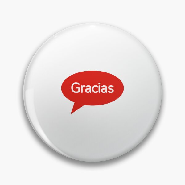 Item preview, Gracias speech bubble designed and sold by Inspirationmotivation.