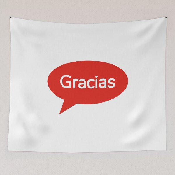Item preview, Gracias speech bubble designed and sold by Inspirationmotivation.