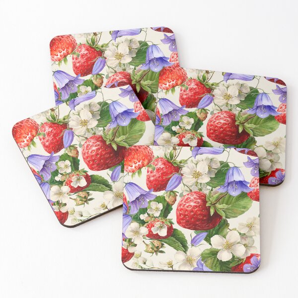 Item preview, Strawberry Campanula designed and sold by Tina Veenstra.
