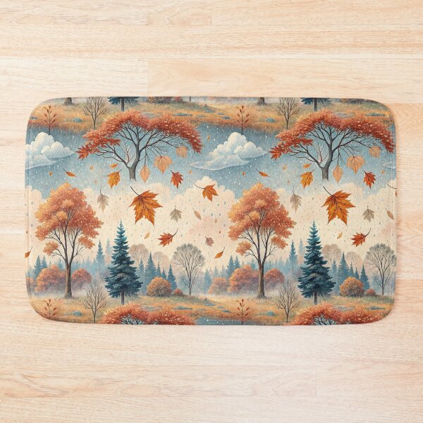 Item preview, A cozy seamless design for autumn designed and sold by Merrylands Artshop.