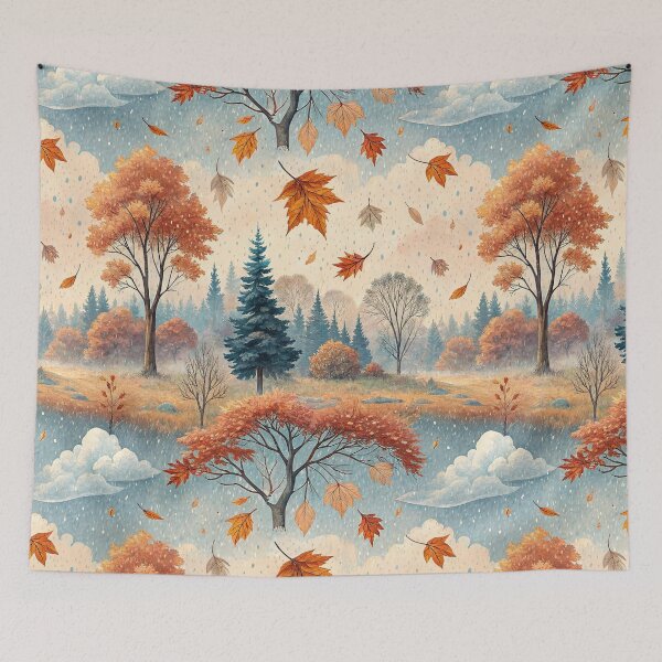 Item preview, A cozy seamless design for autumn designed and sold by Merrylands Artshop.