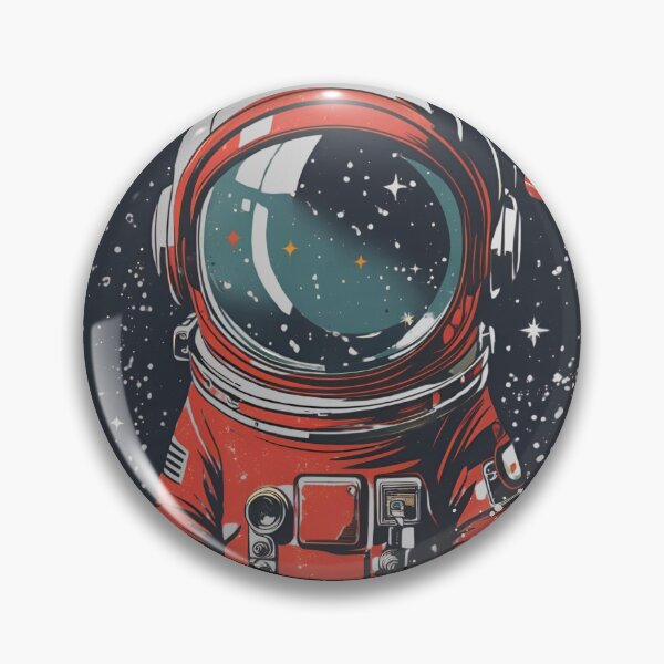 Item preview, Vintage Space Retro Astronaut Planets Distressed 70s Aesthetic designed and sold by SynizesisShop.