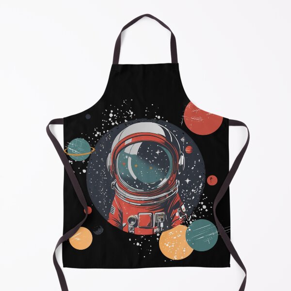 Item preview, Vintage Space Retro Astronaut Planets Distressed 70s Aesthetic designed and sold by SynizesisShop.