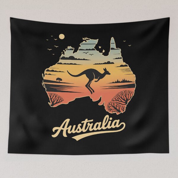 Item preview, Australia Day Australian Kangaroo designed and sold by brynatshop.