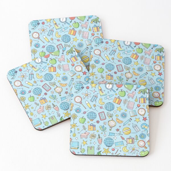 Item preview, Playful Back to School Doodles Seamless Pattern designed and sold by Vision Crafted.