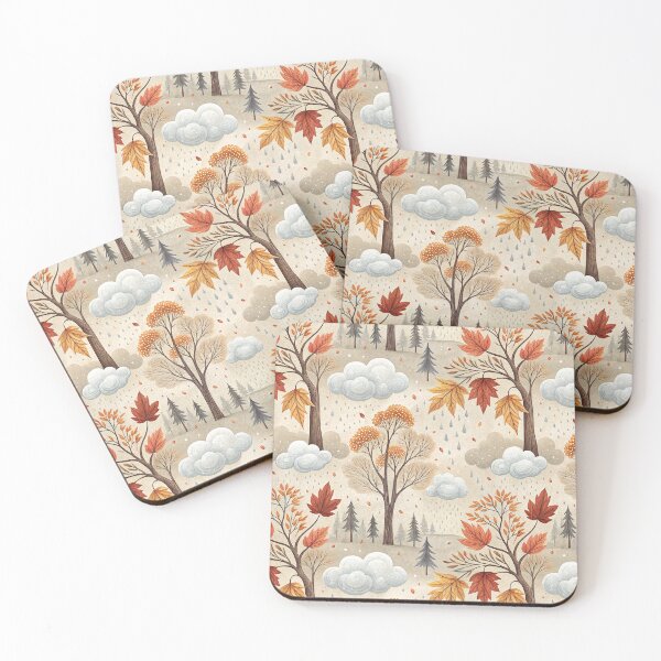 Item preview, A cozy seamless fall design designed and sold by Merrylands Artshop.
