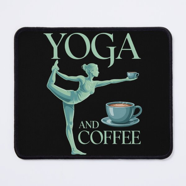 Item preview, Yoga And Coffee designed and sold by brynatshop.