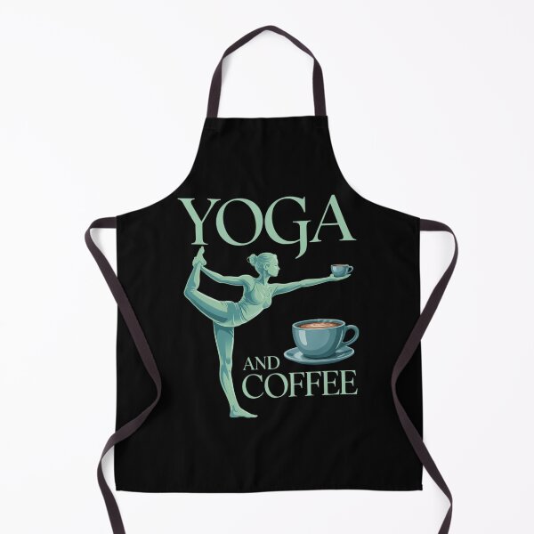 Item preview, Yoga And Coffee designed and sold by brynatshop.