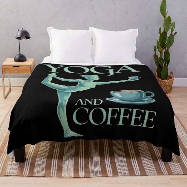Item preview, Yoga And Coffee designed and sold by brynatshop.