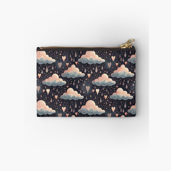 Item preview, A cutesy and romantic pattern of clouds and hearts designed and sold by Merrylands Artshop.