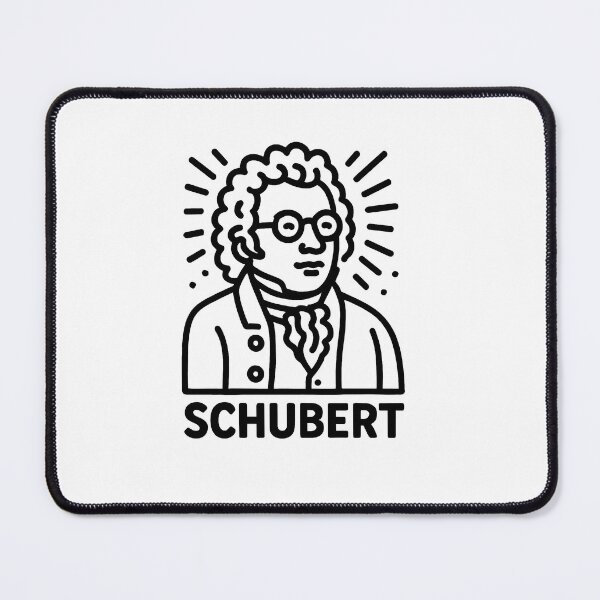 Item preview, Franz Schubert Art designed and sold by PickledjoArt.