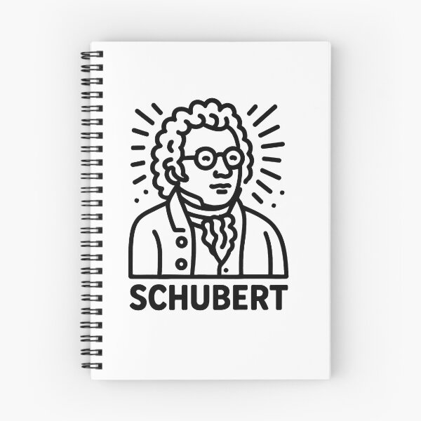 Item preview, Franz Schubert Art designed and sold by PickledjoArt.