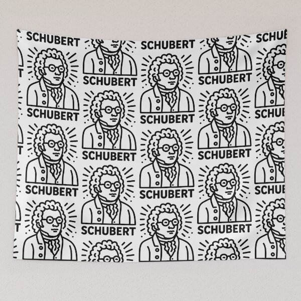 Item preview, Franz Schubert Art designed and sold by PickledjoArt.