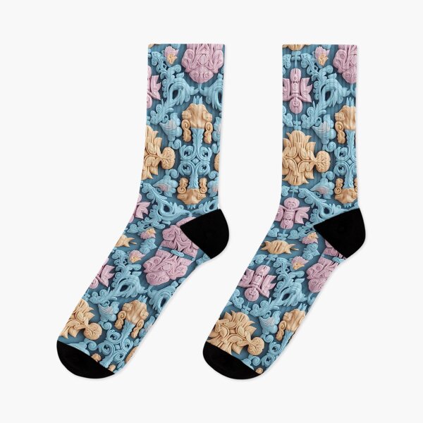 Item preview, Ornate, baroque-style floral motifs and swirls designed and sold by Digital-Davinci.